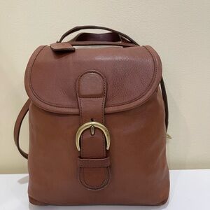 Vintage Coach Bantam Leather Backpack